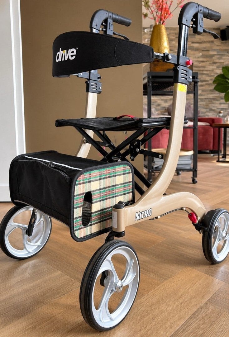 DRIVE Nitro rollator maat M, Ophalen of Verzenden, Lichtgewicht, Zo goed als nieuw