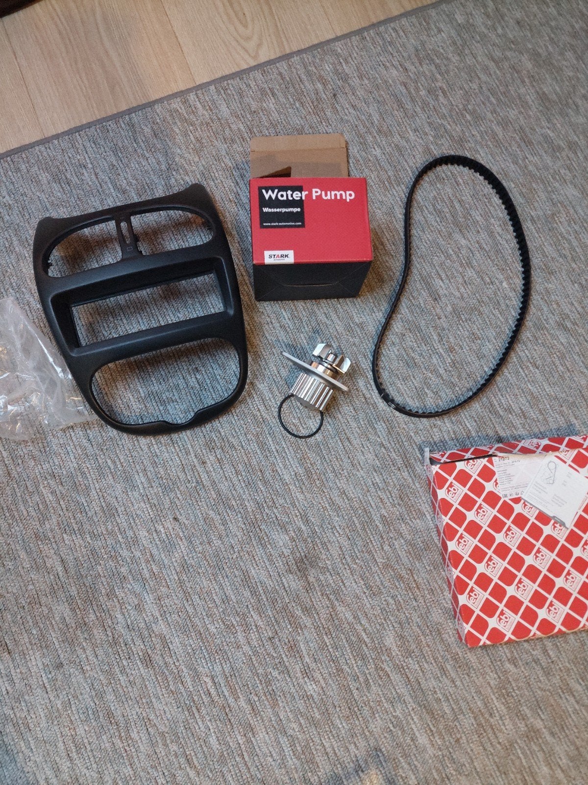 Distributieriem, waterpomp en radioframe voor Peugeot 206, Ophalen of Verzenden, Nieuw, Peugeot