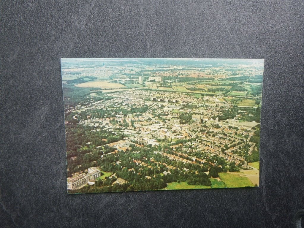 Waalre, Kerkdorp Aalst,  luchtfoto, Verzamelen, Verzenden, 1980 tot heden, Ongelopen, Noord-Brabant