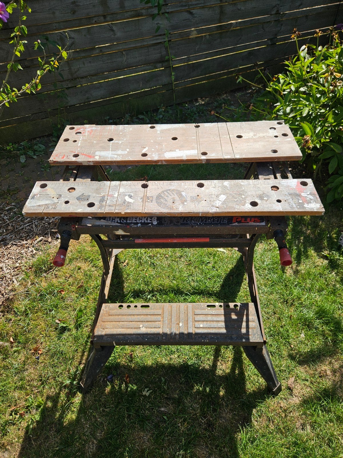 Workmate, werkbank, black en decker, Ophalen, Gebruikt