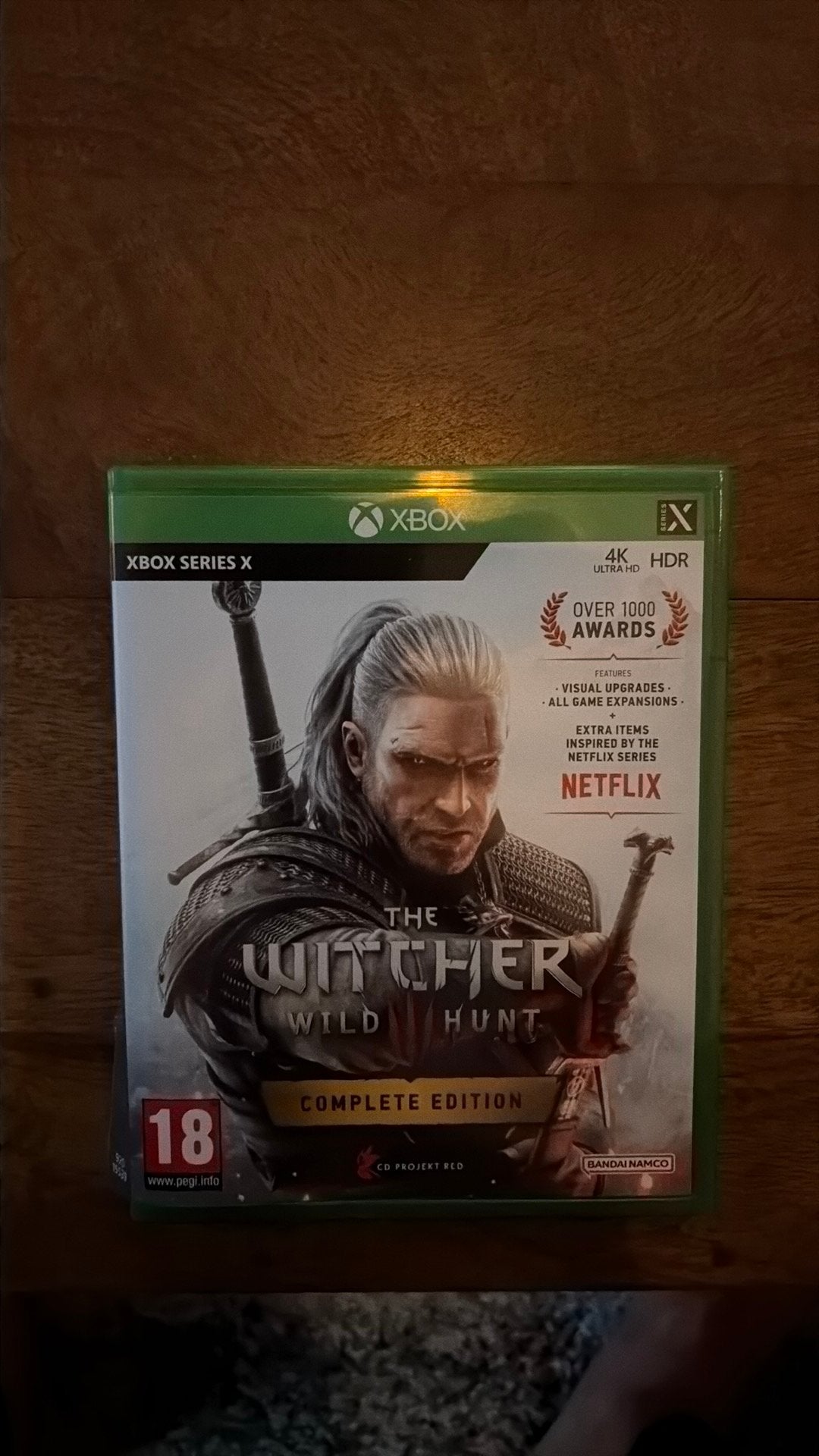 Witcher 3 wildhunt Xbox X en S