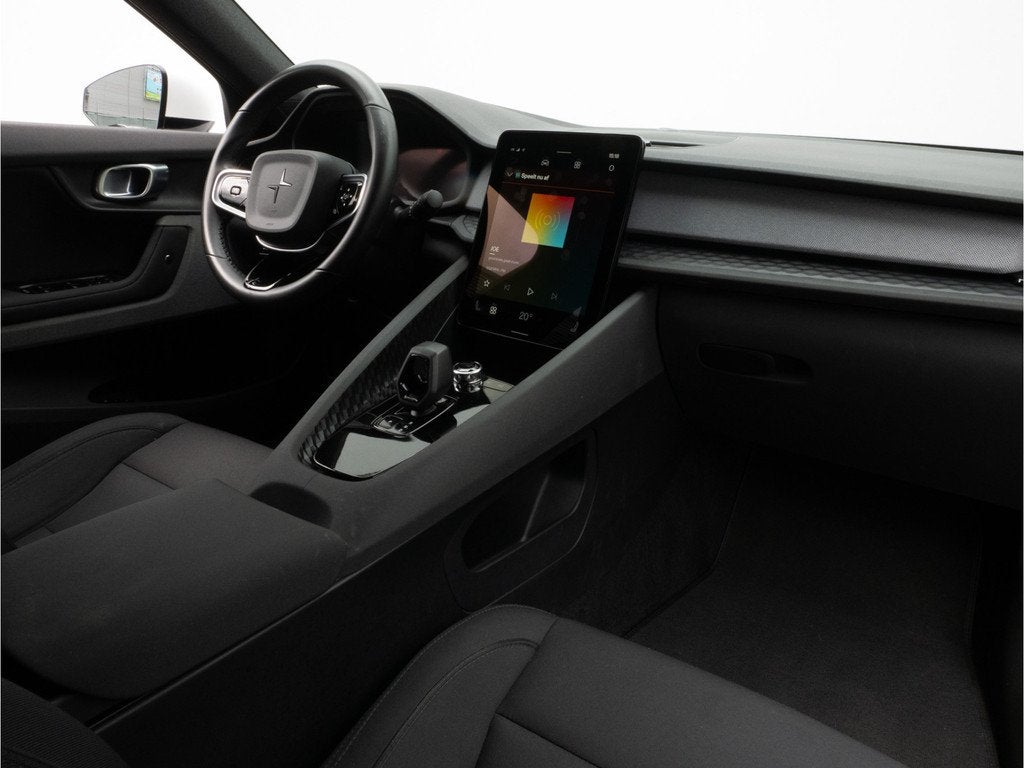 Polestar 2 Long Range Single Motor 78 kWh SOH 94% Trekhaak/, Auto's, Polestar, Polestar 2, Stof, Gebruikt, Zwart