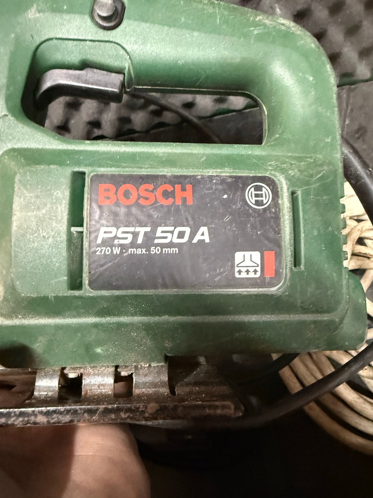 2 Bosch decoupeerzagen - PST 50 A en PST 800 PEL, Gebruikt, Decoupeerzaag, Ophalen of Verzenden, 30 tot 70 mm