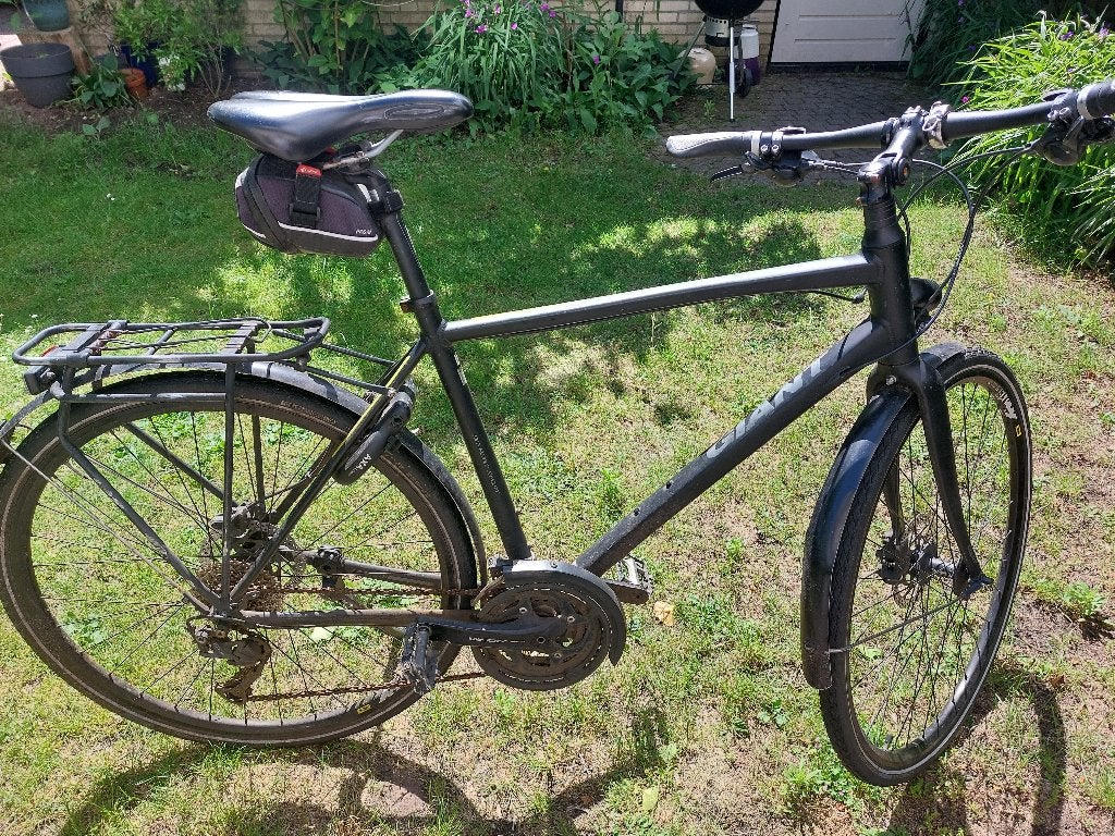 Giant FastCity RS 2 28 inch trekkingfiets antraciet (2016), Ophalen, Gebruikt, Versnellingen, Giant