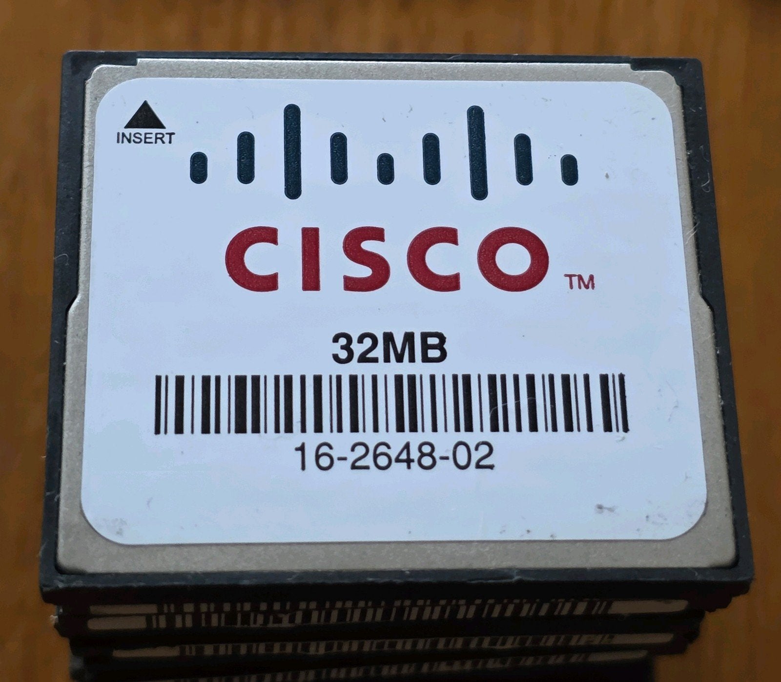 Cisco 32MB Geheugenkaart - 16-2648-02 compact flash card, Audio, Tv en Foto, Fotografie | Geheugenkaarten, Gebruikt, 32 GB, Ophalen of Verzenden