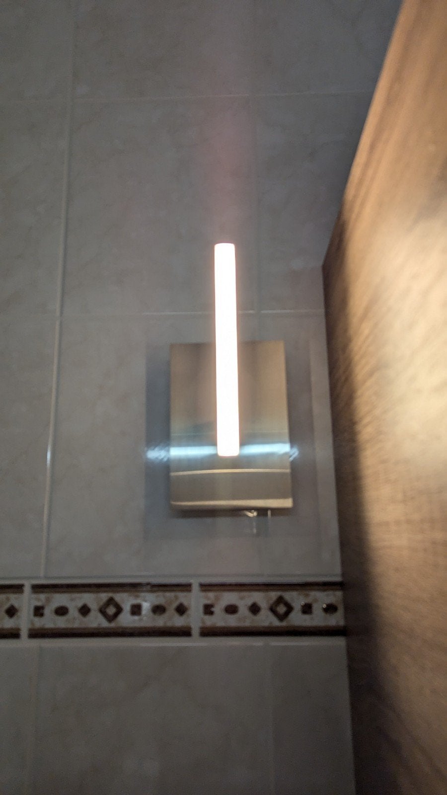 RVS Led lamp verstelbaar, Ophalen of Verzenden, Zo goed als nieuw