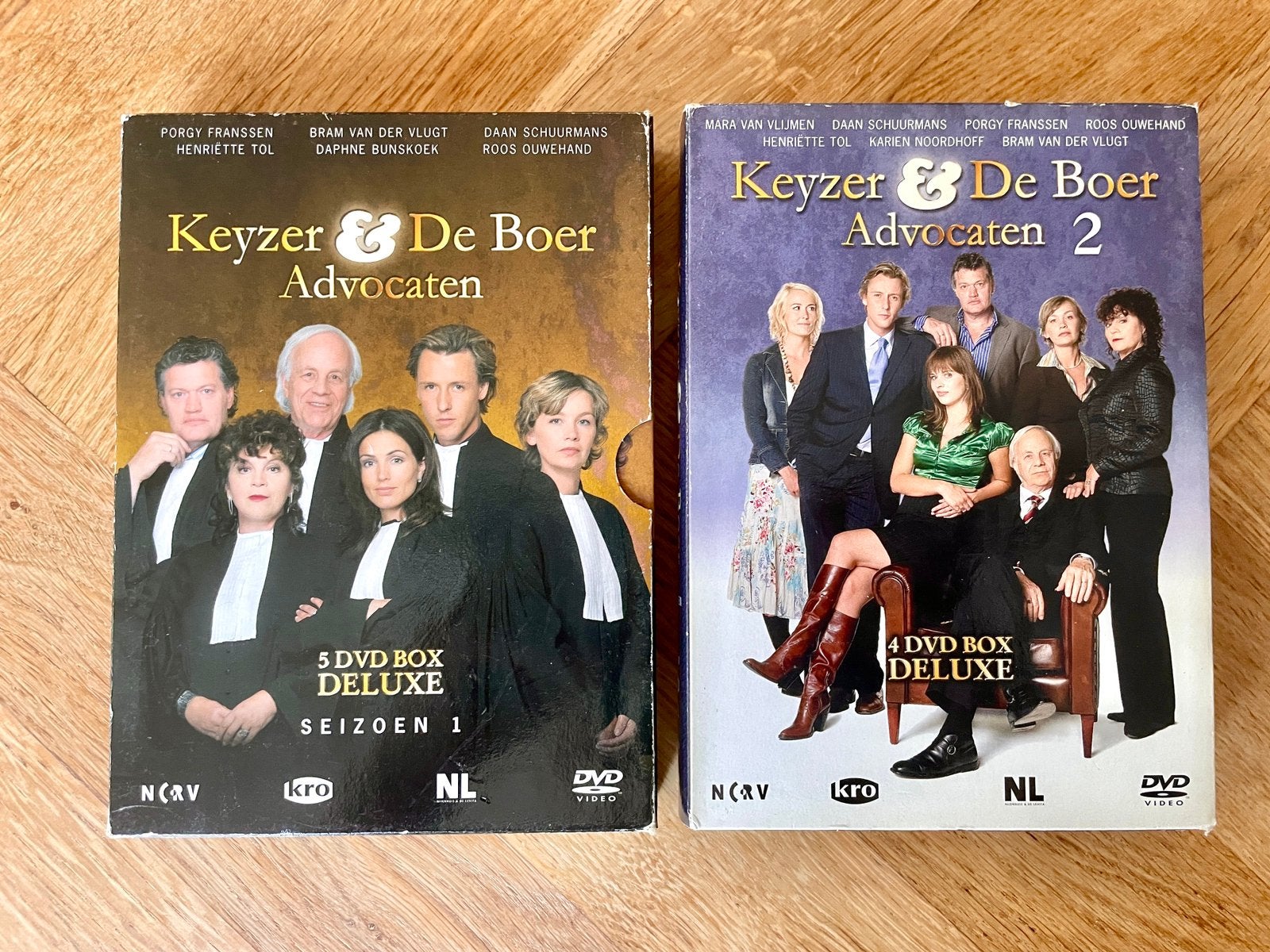 Keyzer & De Boer - Seizoen 1 en 2 op DVD (krasvrij, met NL), Cd's en Dvd's, Dvd's | Tv en Series, Zo goed als nieuw, Vanaf 12 jaar
