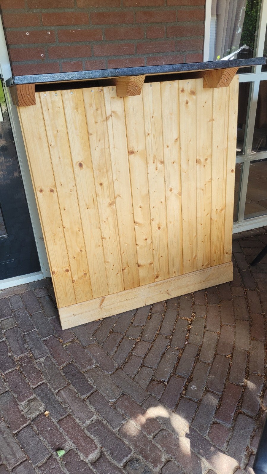 Stuk bar, hout, Ophalen
