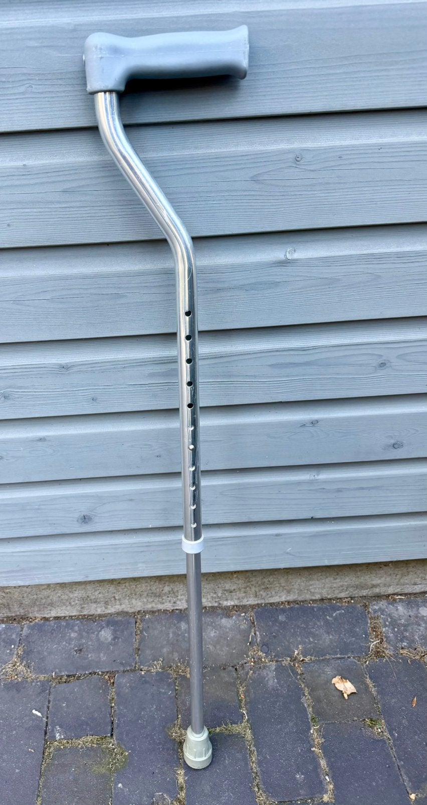 Verstelbare aluminium wandelstok, Ophalen of Verzenden, Verstelbaar, Zo goed als nieuw