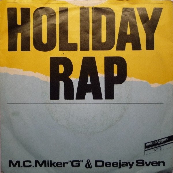 M.C. Miker "G" & Deejay Sven – Holiday Rap, Cd's en Dvd's, Ophalen of Verzenden, Gebruikt, 7 inch, Pop