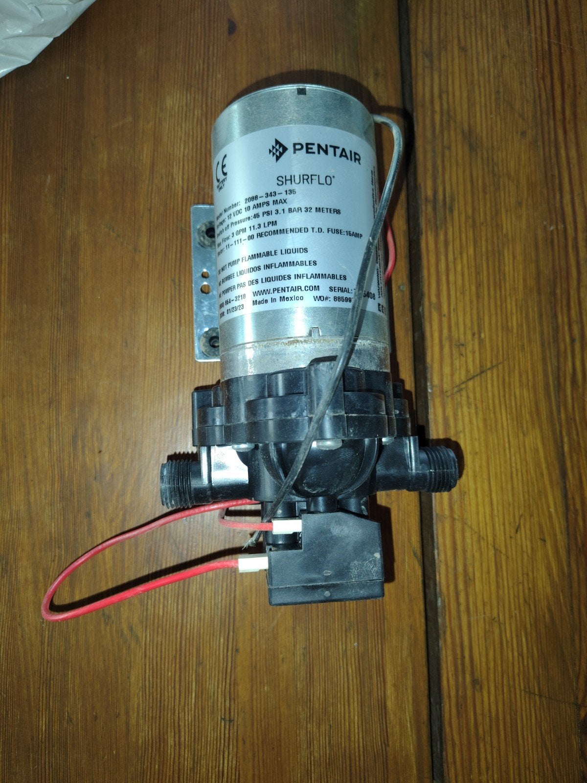 Pentair Shurflo Waterpomp 12V  nieuw, Ophalen, Nieuw