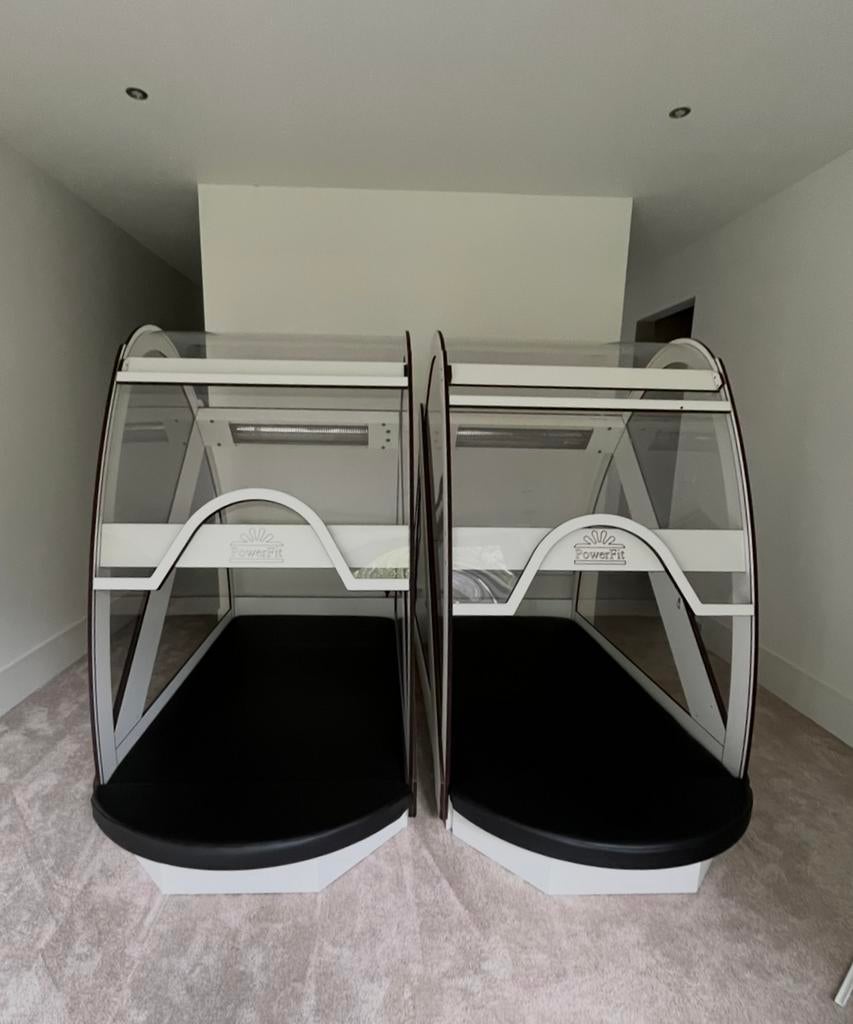 Twee Power Fit warmte-cabines., Sport en Fitness, Ophalen, Gebruikt
