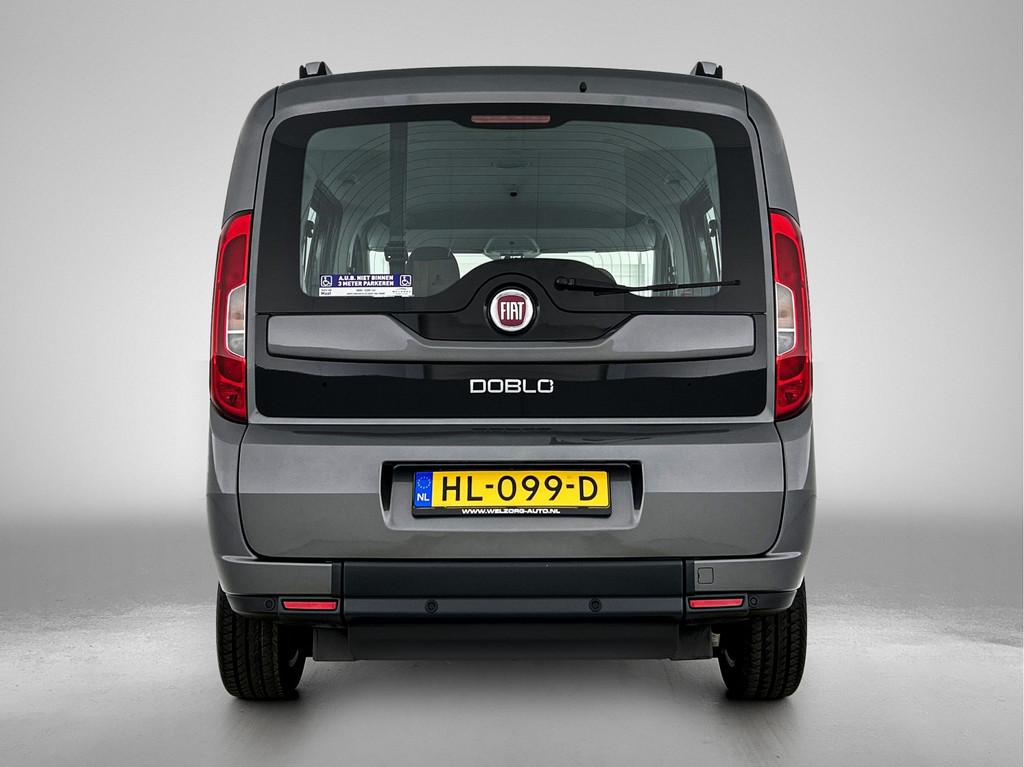 Fiat Doblò 1.4 T-Jet Lounge Direct leverbaar! Rolstoelauto, Auto's, Fiat, Voorwielaandrijving, 12 maanden, Stof, Gebruikt