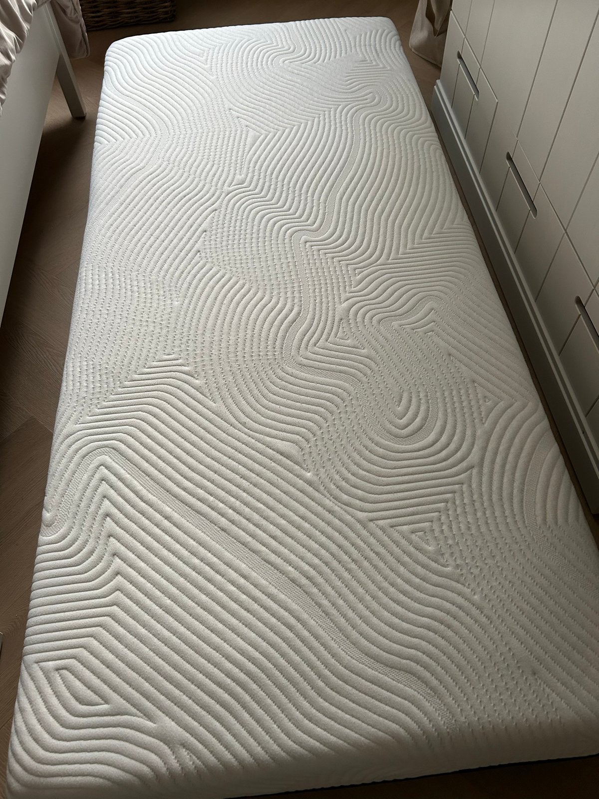 Beter Bed B-Bright Silver 200 matras 90x200 - ZGAN, Ophalen, 90 cm, Eenpersoons, Zo goed als nieuw