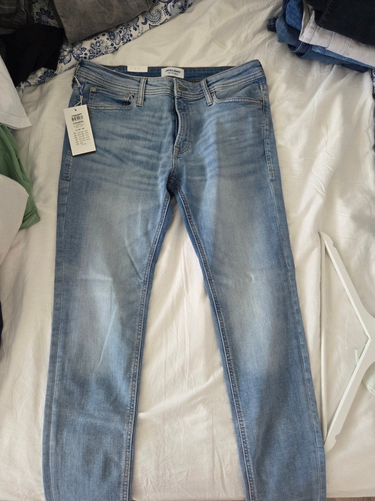 Jack & Jones jeans nieuw met prijskaartje W33 L30, Ophalen of Verzenden, Nieuw, Blauw, Jack & Jones