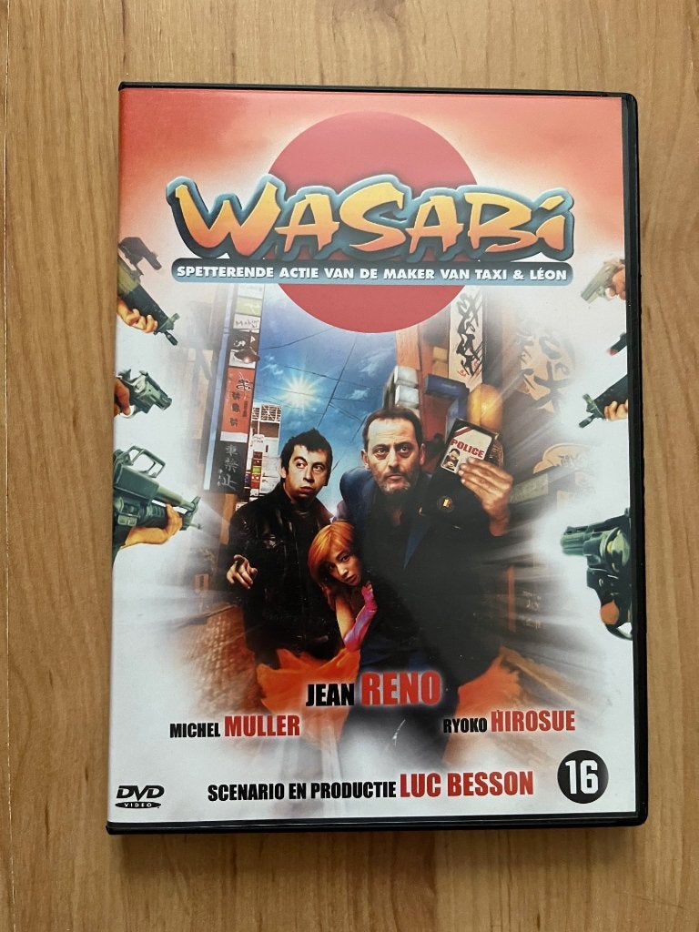 Wasabi, Ophalen, Vanaf 16 jaar, Nederlands, Frans