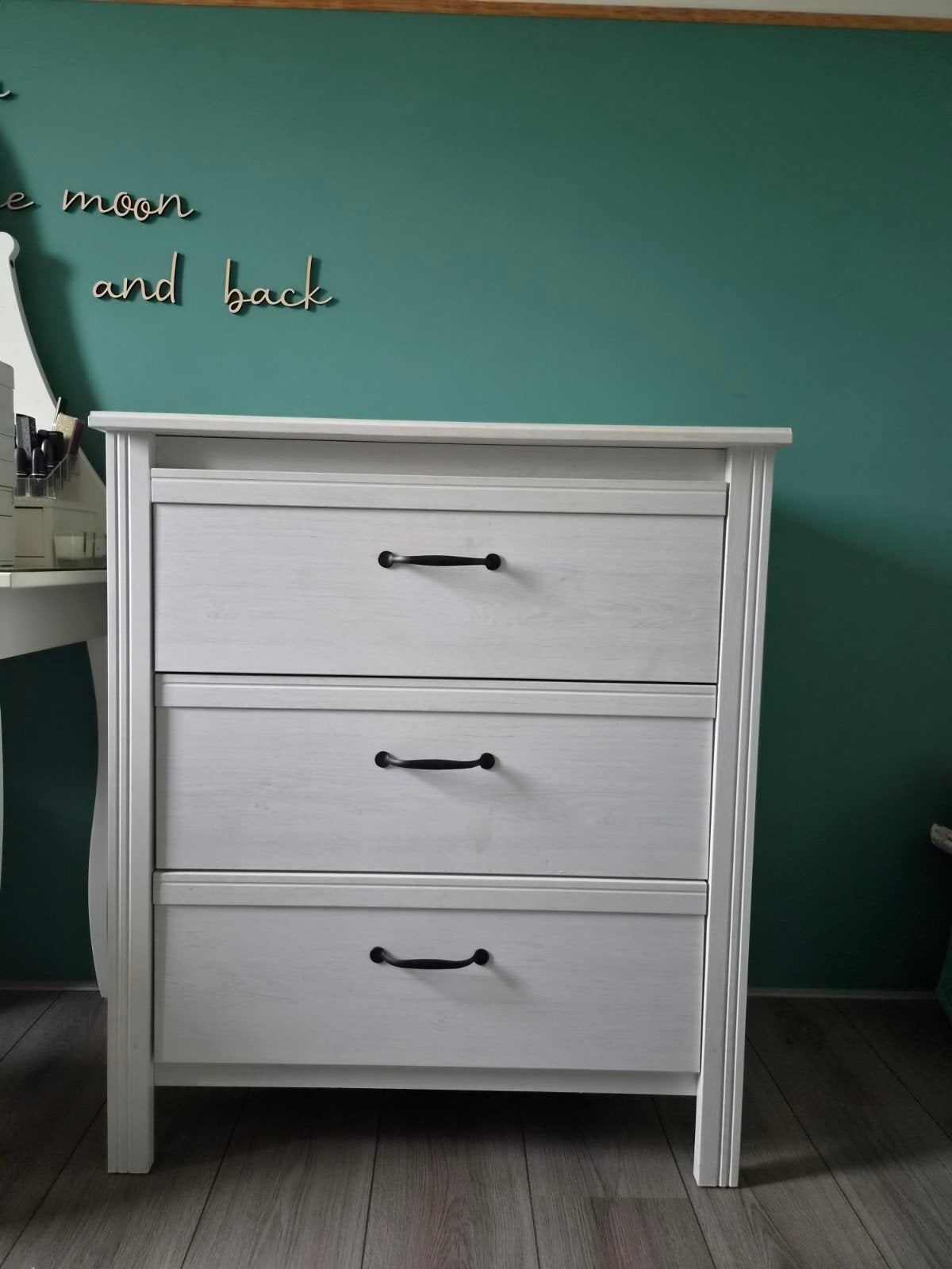 Ikea kast met 3 lades, 3 of 4 laden, Ophalen, Gebruikt