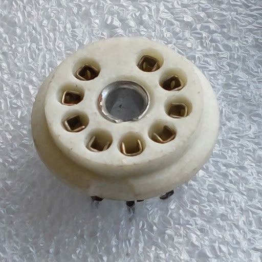 Vintage Buisvoeten / Tube Sockets (incl. Keramie) – Octal,, Ophalen of Verzenden, Buis of Buizen