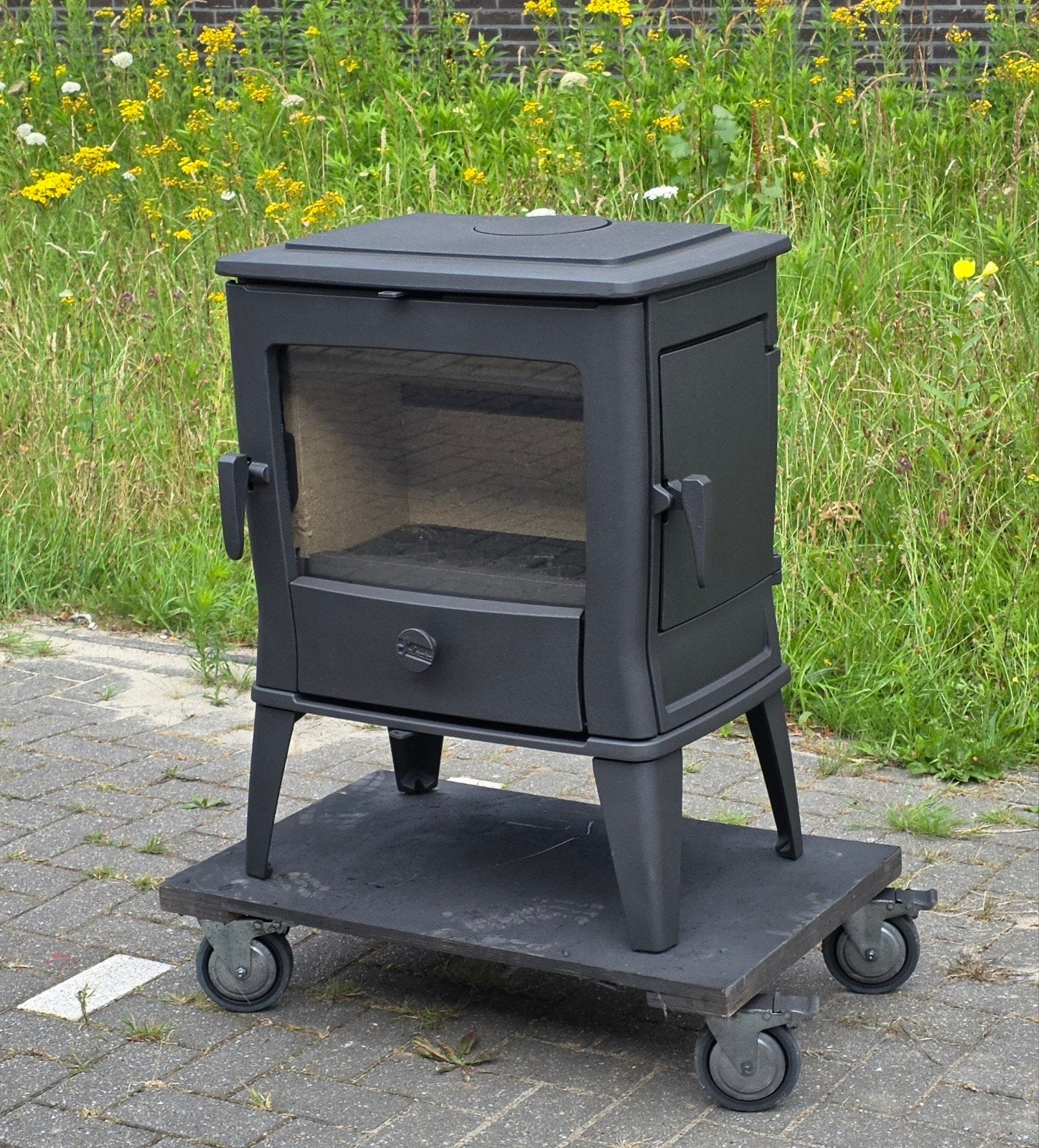 Houtkachel Selecta 45WD, Houtkachel, Ophalen of Verzenden, Zo goed als nieuw, Vrijstaand