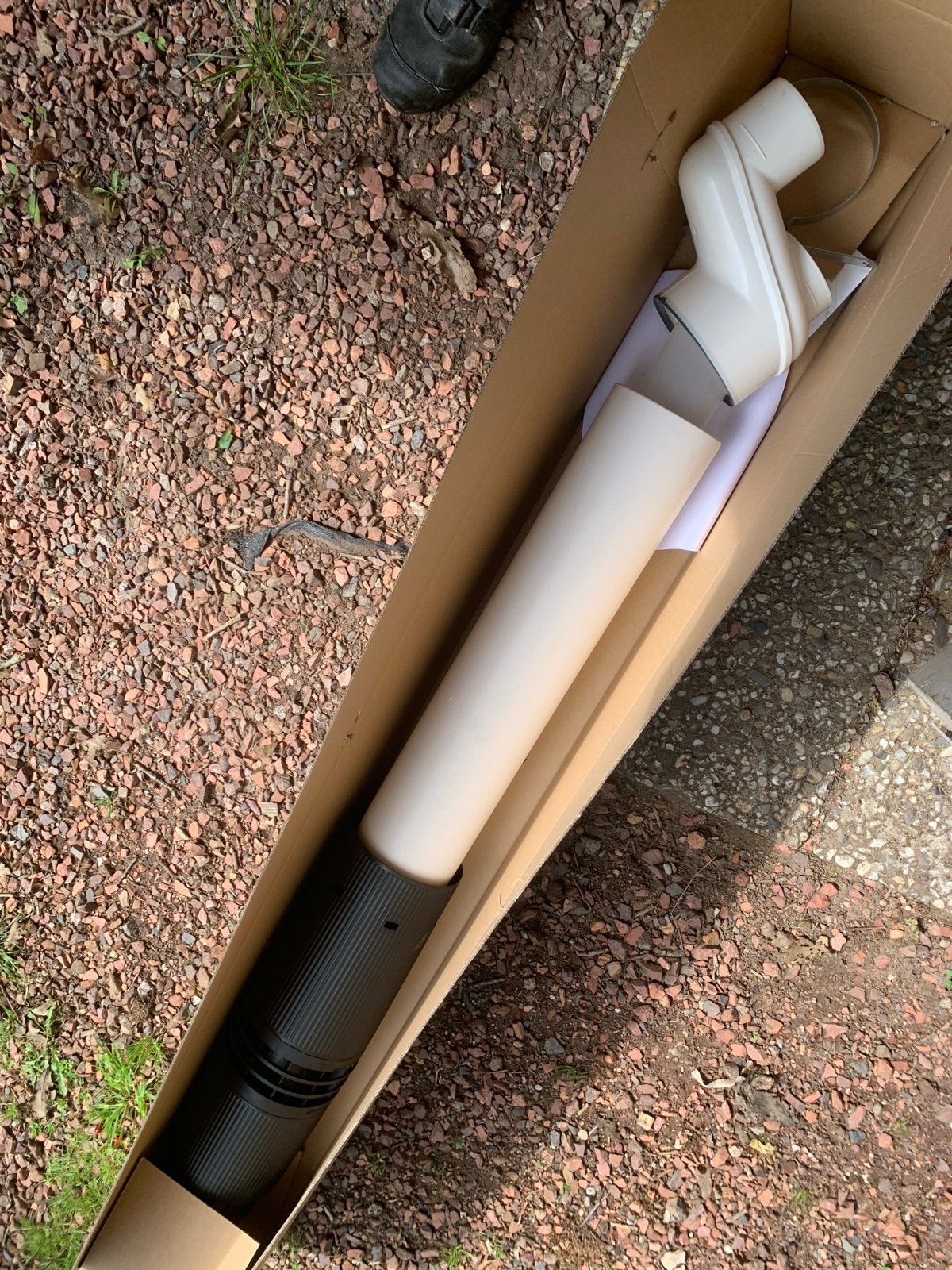 Ubbink Rolux 5G Dakdoorvoer PP 80-125mm 1280mm, Ophalen, Nieuw
