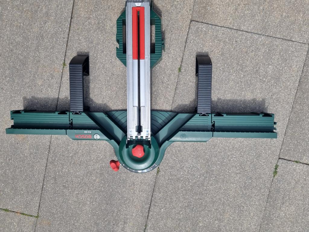 Bosch PLS 300 zaagstation voor decoupeerzaag, Ophalen of Verzenden, Gebruikt, Overige typen, Bosch