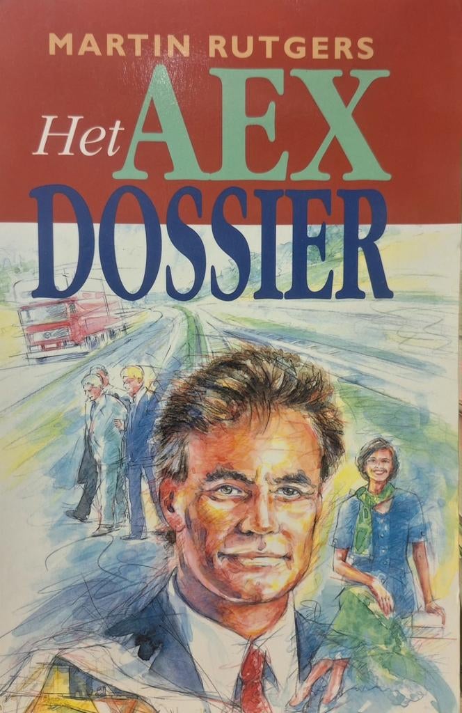 Martin Rutgers - Het AEX dossier, Gelezen, Noord-Brabant, Ophalen of Verzenden, Martin Rutgers