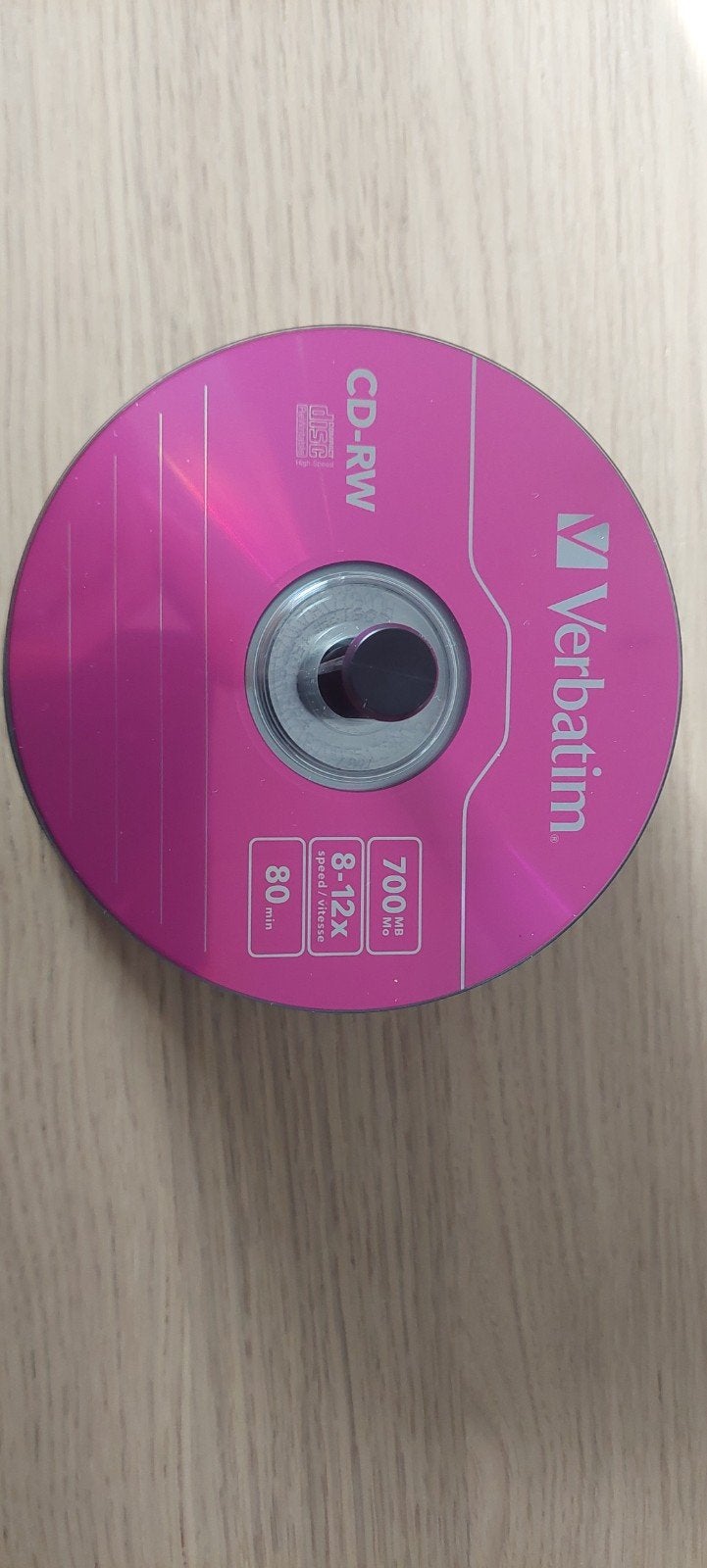 Spindel met diverse merken CD-RW's (32x), Computers en Software, Beschrijfbare discs, Gebruikt, Cd, Herschrijfbaar, Op spindel