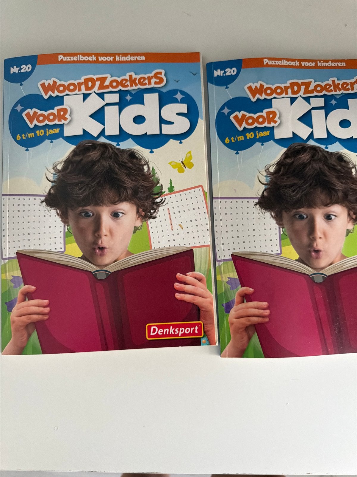Woordzoekers Voor Kids Nr. 20 (2 stuks), Ophalen of Verzenden, Minder dan 500 stukjes, Nieuw, Puzzelboek
