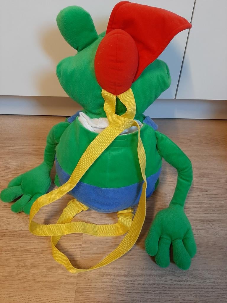 Froggel kikker rugzak faunaland, Ophalen of Verzenden, Kikker