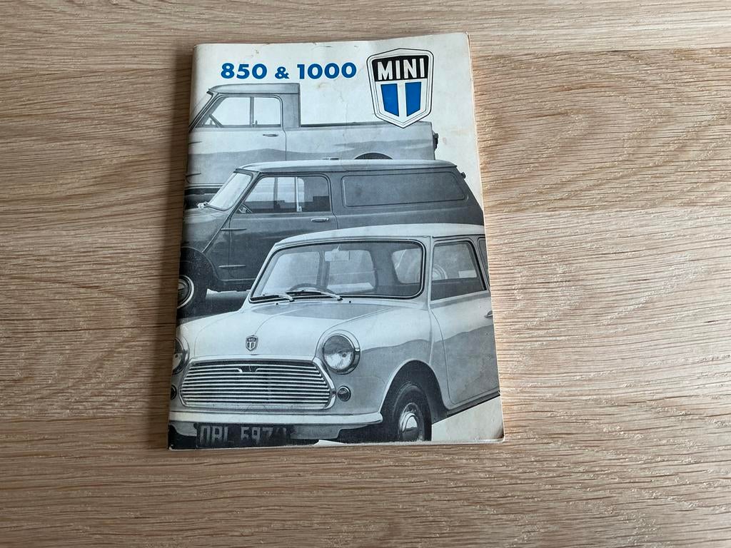 Mini 850 & 1000 Instructieboekje (1972), Ophalen of Verzenden