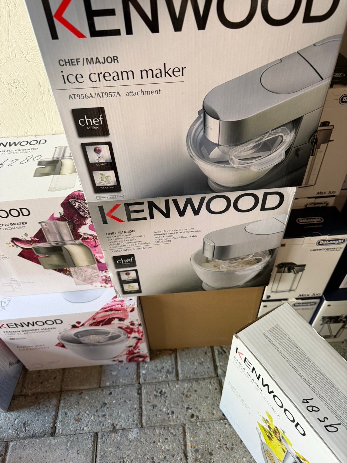 Kenwood accessoires keukenmachine, Witgoed en Apparatuur, Keukenmixers, 4 liter of meer, Ophalen, Nieuw, 3 snelheden of meer