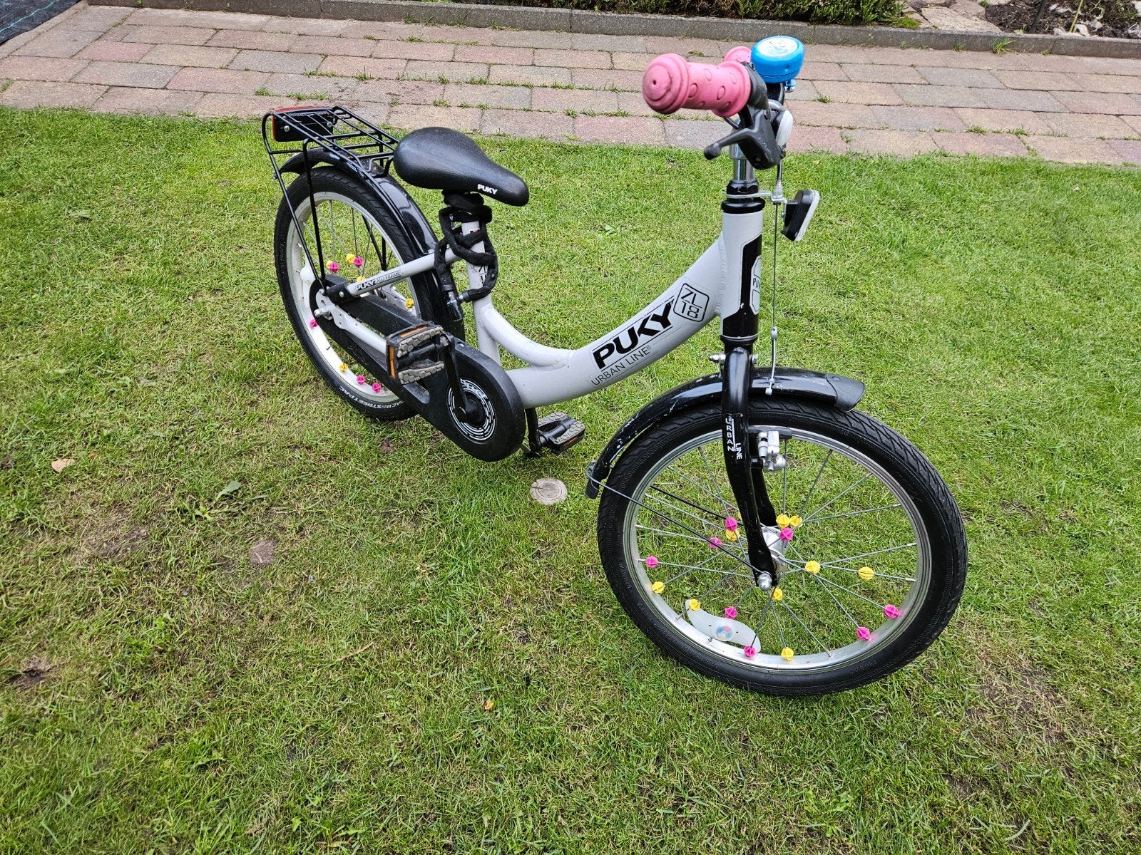Puky kinderfiets 20 inch met Frozen bel en bagagedrager, Ophalen
