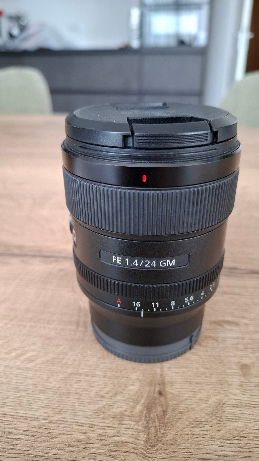 Sony FE 24mm f 1.4 GM, Ophalen of Verzenden, Zo goed als nieuw, Groothoeklens