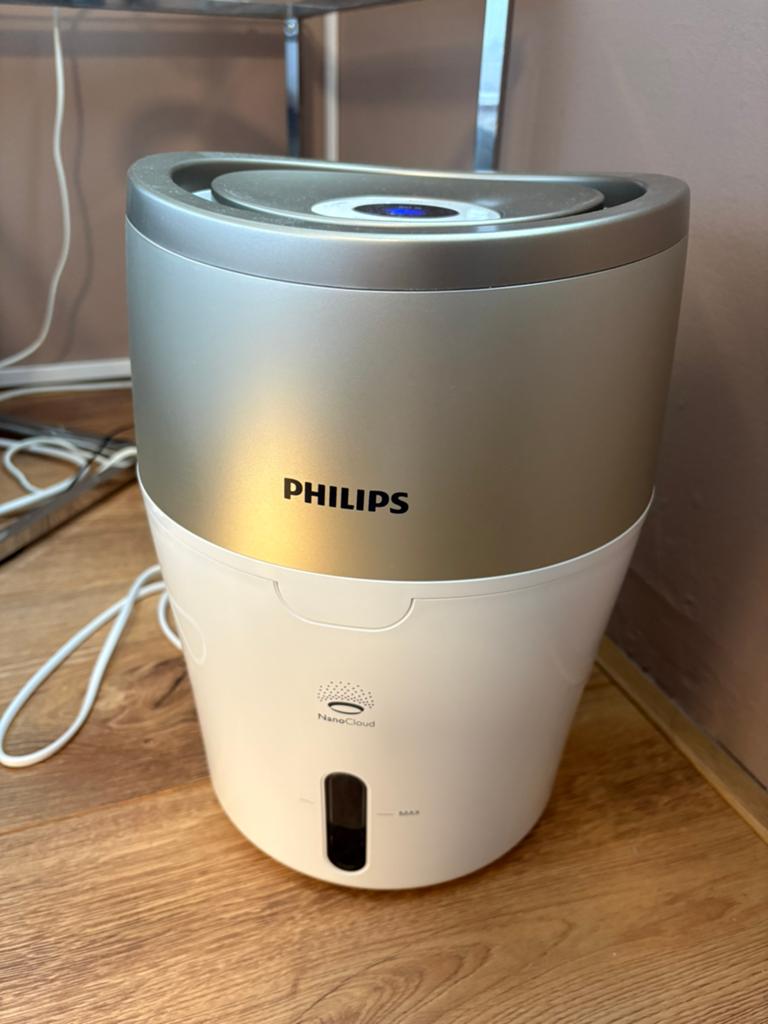 Philips NanoCloud Luchtbevochtiger — Licht gebruikt, Ophalen of Verzenden, Luchtbevochtiger