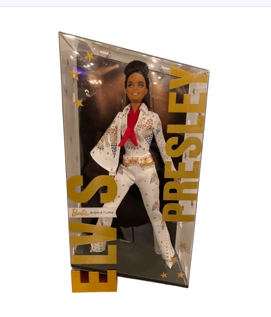 Elvis presley Barbie. Vaste prijs, Verzamelen, Muziek, Artiesten en Beroemdheden, Nieuw, Kleding, Ophalen of Verzenden