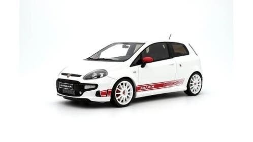 Fiat Punto Abarth Esseesse 1949 White 2010 1:18 - OttOmobile, Solido, OttOMobile, Rue de L' Ecusson 2, 56120 Josselin France, Nieuw