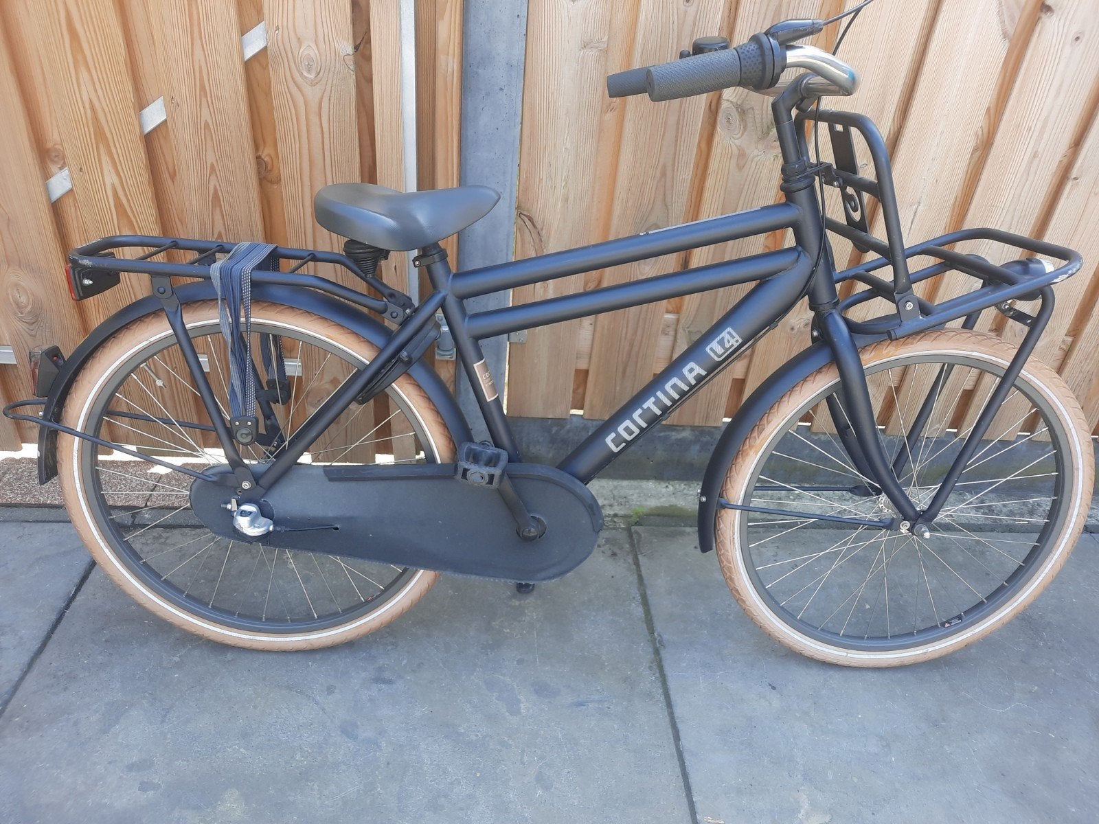 Jongensfiets Cortina U4 24 inch 42 cm terugtraprem 3 versnel, Ophalen, Terugtraprem, 24 inch, Cortina U4 Transport
