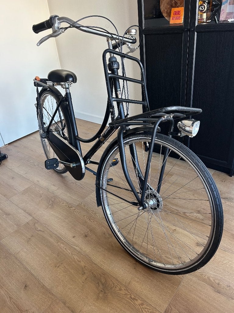 Zwarte Batavia fiets, Ophalen, Gebruikt, Batavus, Versnellingen