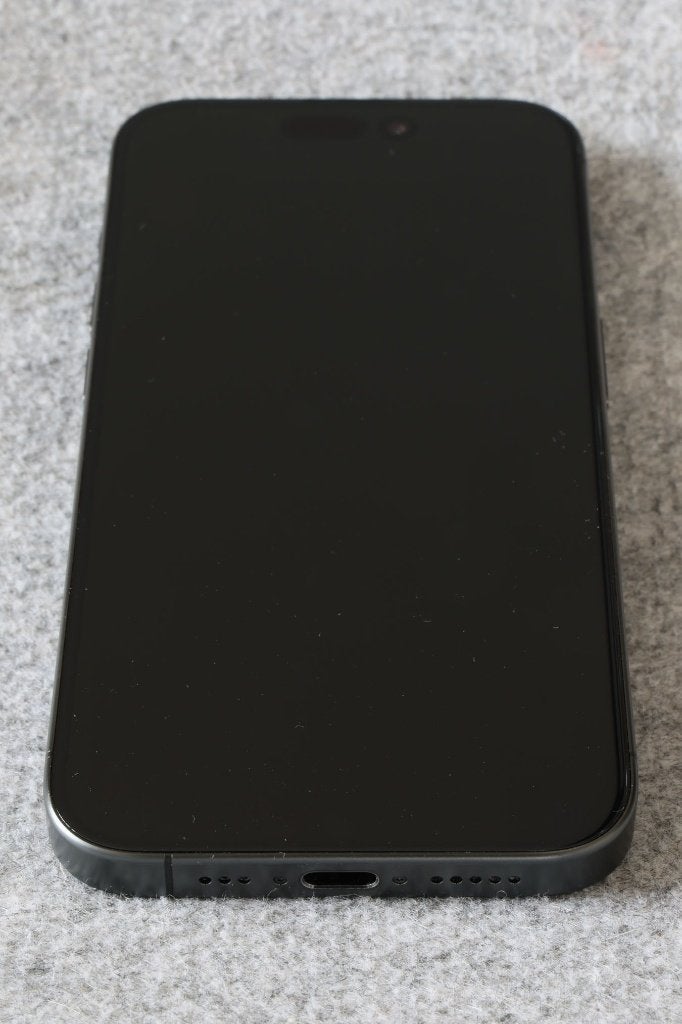 Apple Iphone 15 Pro 128 GB Black Titanium, Telecommunicatie, 128 GB, Zwart, Ophalen of Verzenden, Zo goed als nieuw