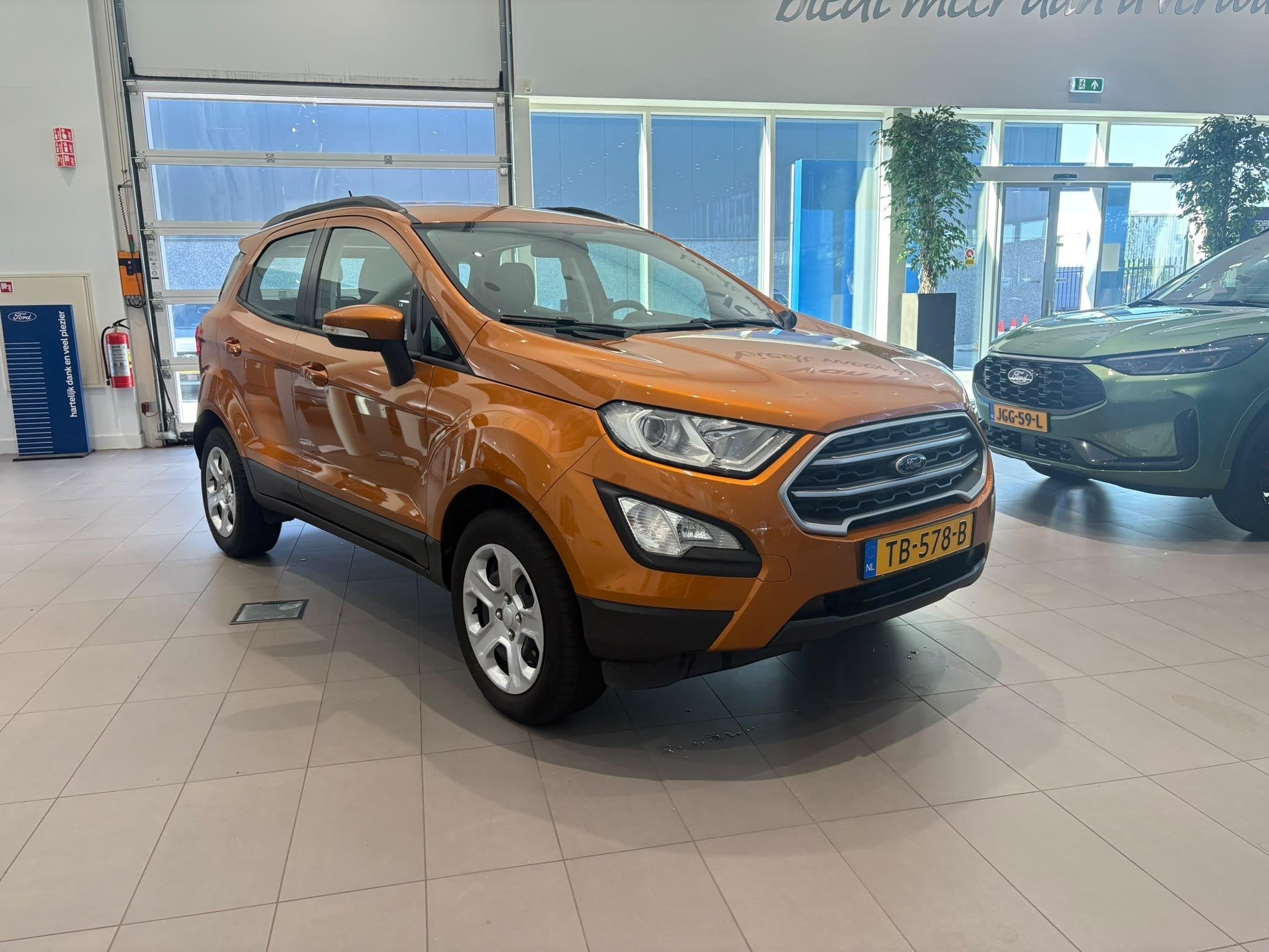 Ford EcoSport 1.0 EcoBoost Trend Ultimate PARKEER SNESOREN A, Auto's, Voorwielaandrijving, Gebruikt, Euro 6, Origineel Nederlands