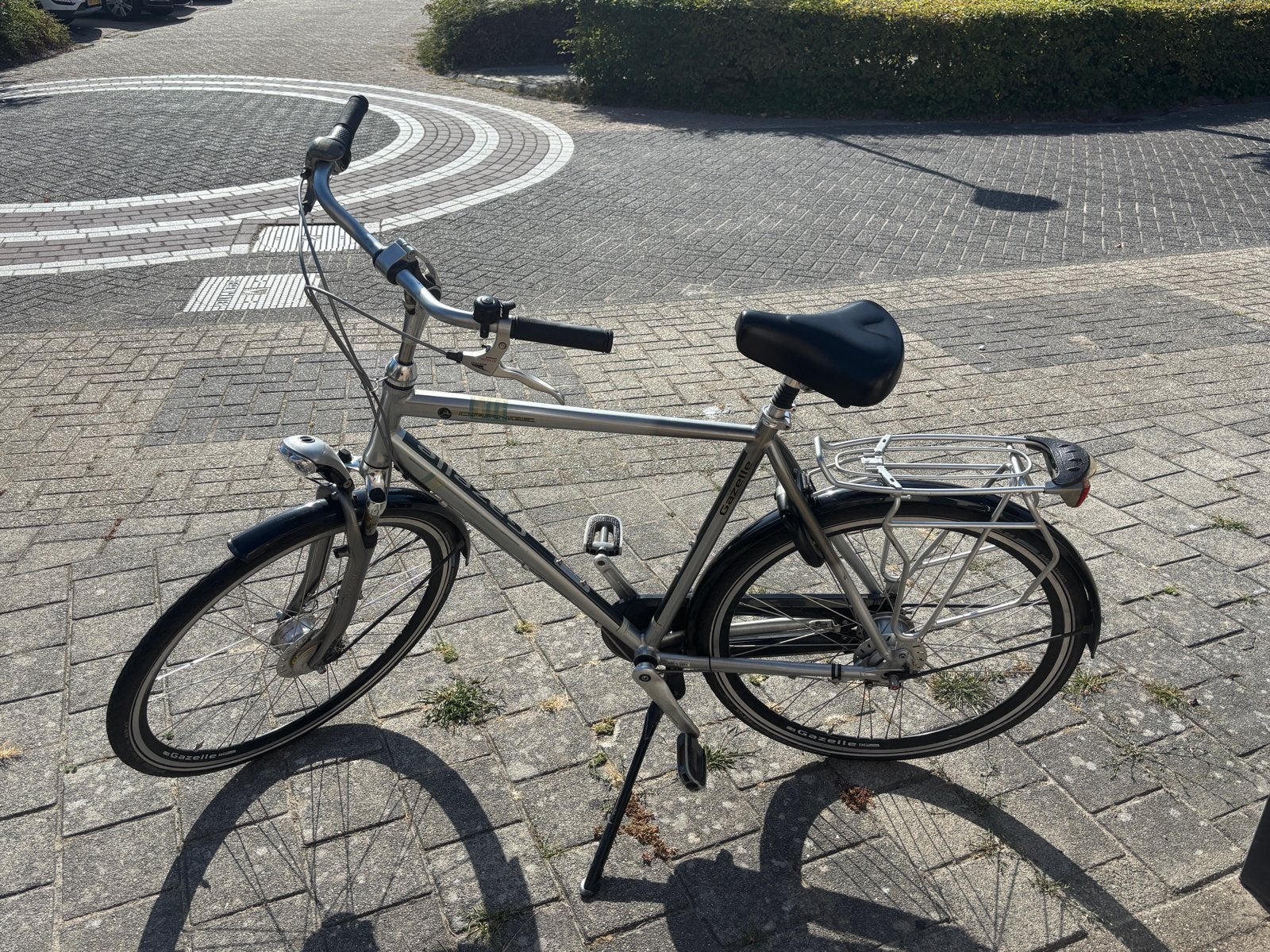 Gazelle heren fiets | 7 versnellingen, Fietsen en Brommers, Ophalen, Gebruikt, Versnellingen, Schijfrem