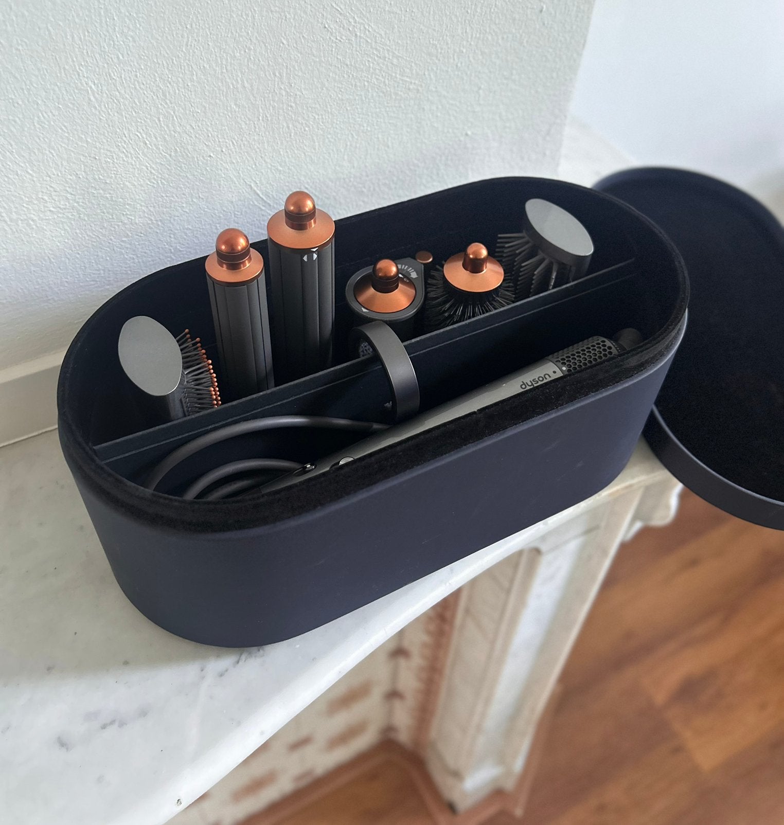 Dyson Airwrap Complete Long HS05 (2022) Copper/Nickel, Ophalen of Verzenden, Gebruikt