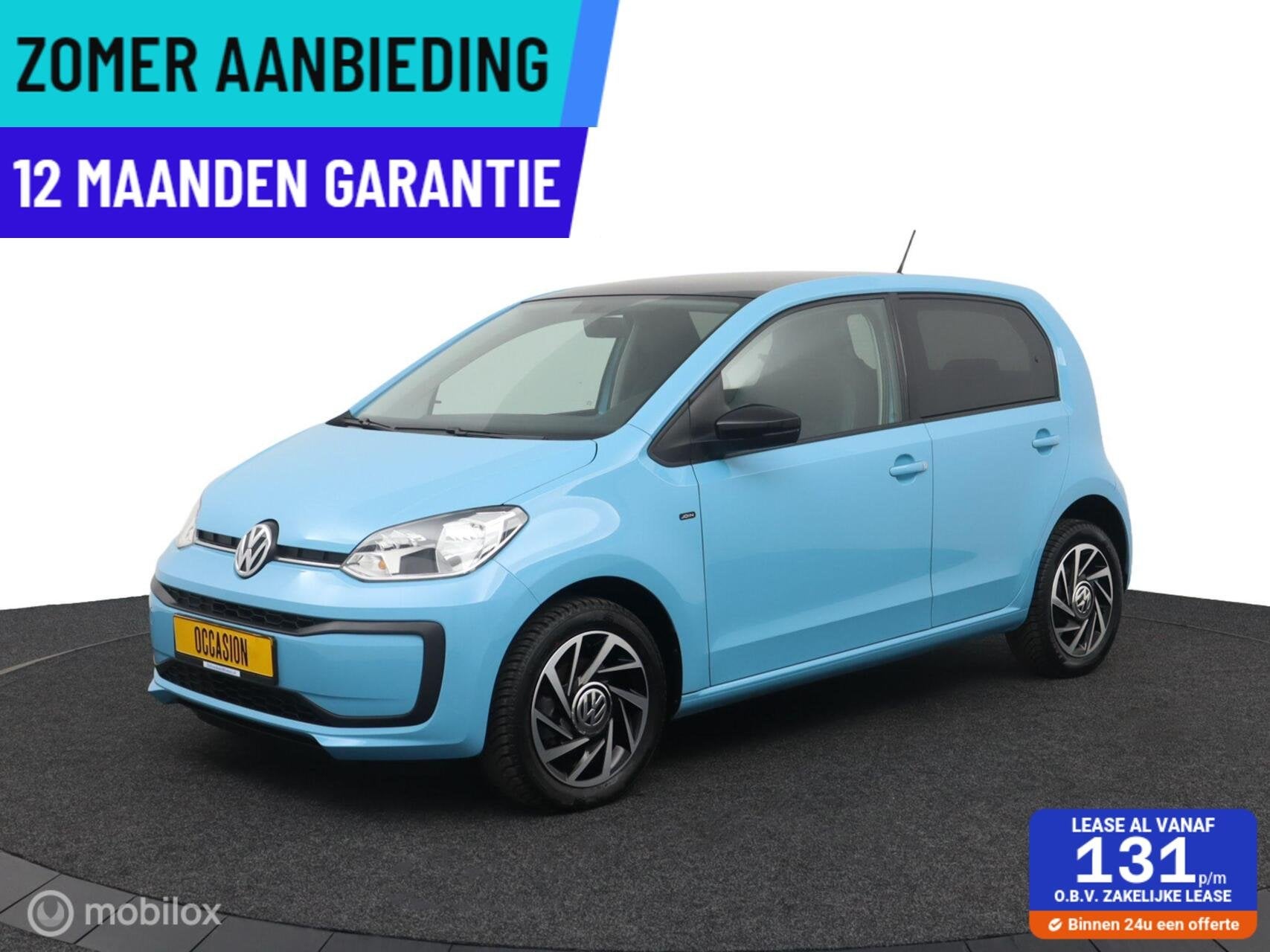 Volkswagen Up! 1.0 BMT Join! Cruise Airco 5 Deurs, Auto's, Voorwielaandrijving, Gebruikt, Up!, Handgeschakeld