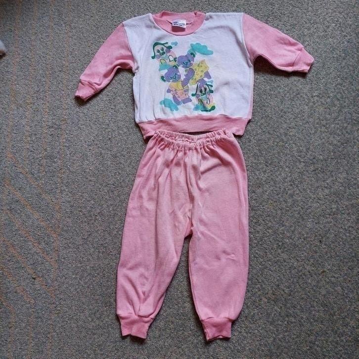 Rose babypyama maat 68, Ophalen of Verzenden, Zo goed als nieuw, Meisje, Nacht- of Onderkleding