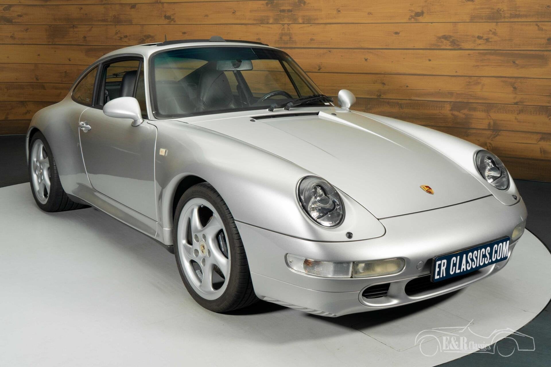 Porsche 911 Carrera S Coupe | 1997, Auto's, Achterwielaandrijving, Zwart, Leder, Bedrijf