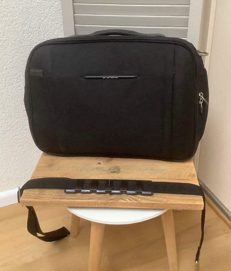 Samsonite tas cq handbagage koffertje, 30 cm of meer, Zwart, Minder dan 40 cm, Minder dan 35 cm