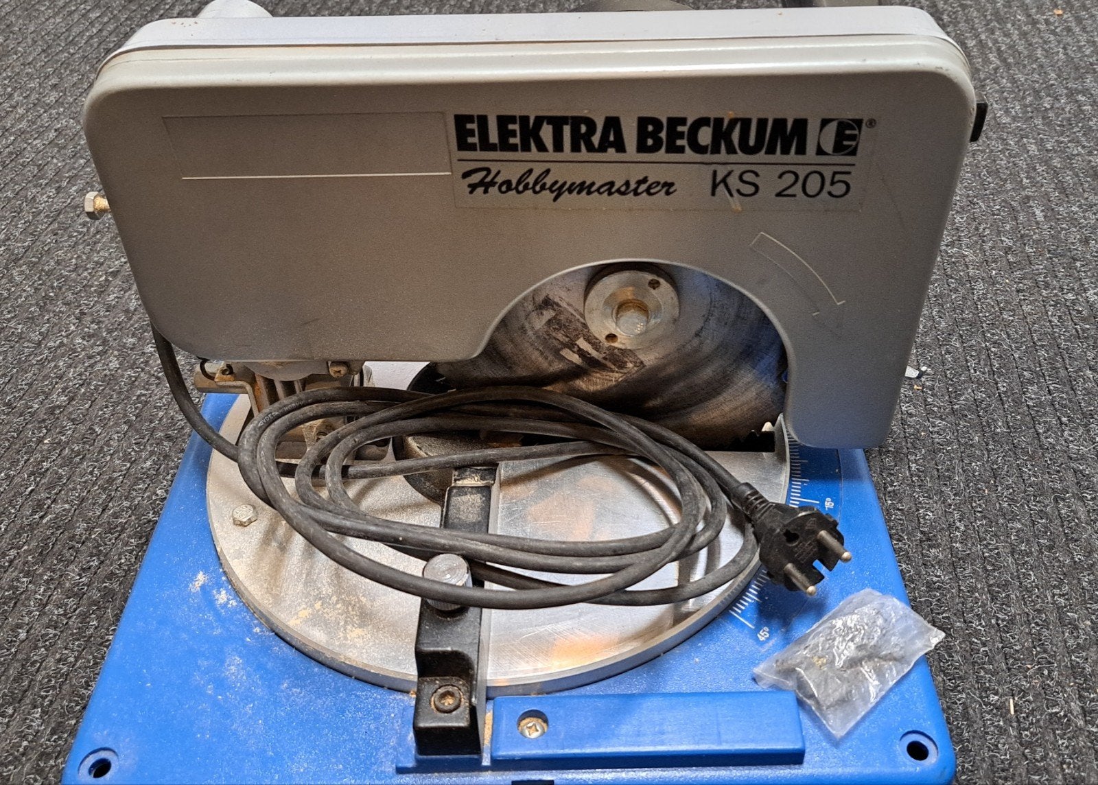kappsäge KS 205 afkortzaag., Cirkelzaag, Electra Beckum Hobbymaster, 600 tot 1200 watt, Ophalen of Verzenden