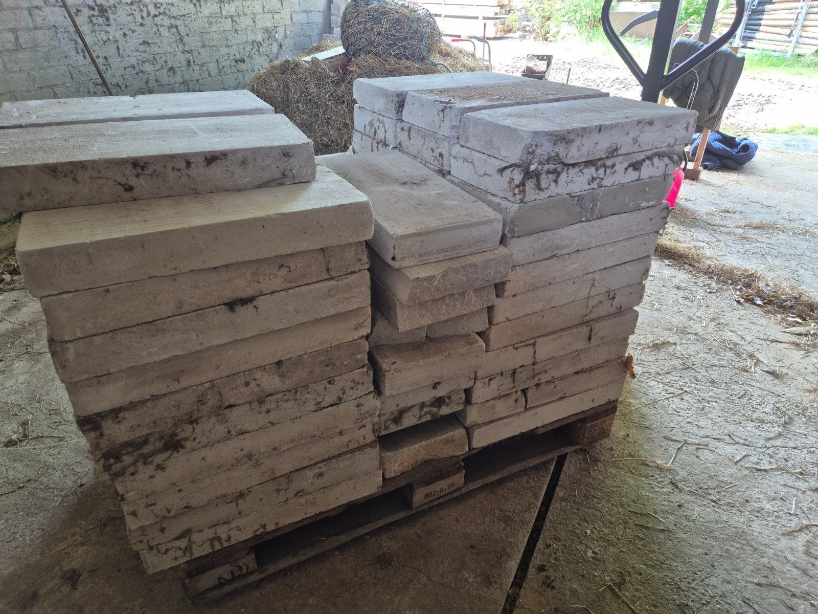 Betonblokken gratis, Ophalen, Beton