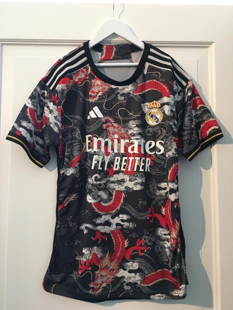 #VSM52 Voetbalshirt Mbappe (Real Madrid) te koop!! M, Maat M, Verzenden, Zo goed als nieuw, Shirt