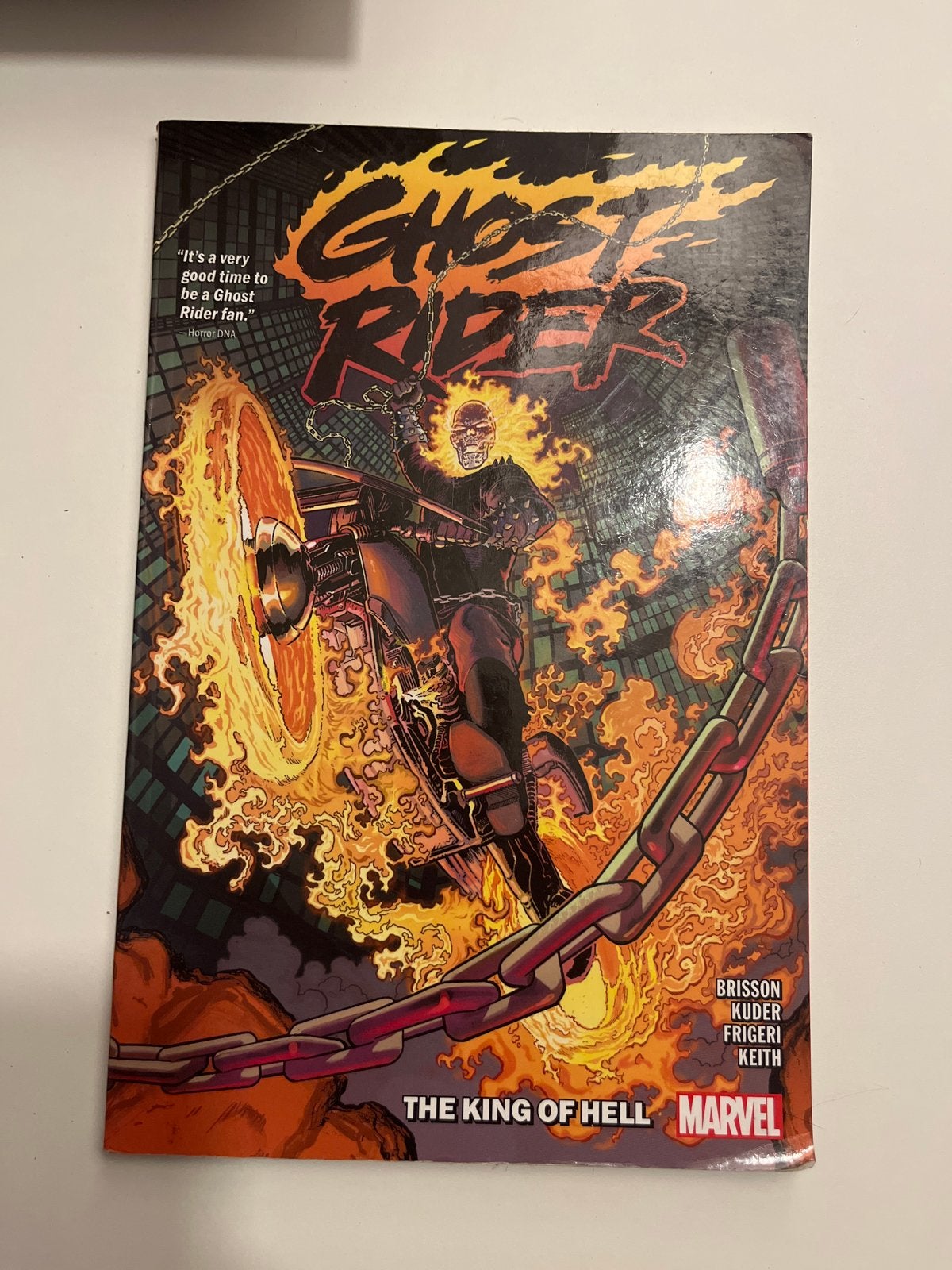 Ghost Rider: The King of Hell - Marvel Comic, Eén comic, Ophalen of Verzenden, Zo goed als nieuw, Amerika